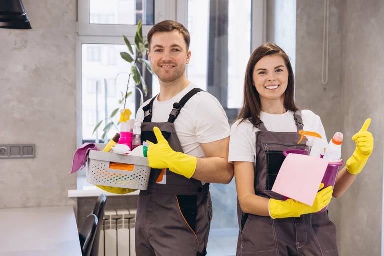 Professional apartment unit cleaning service